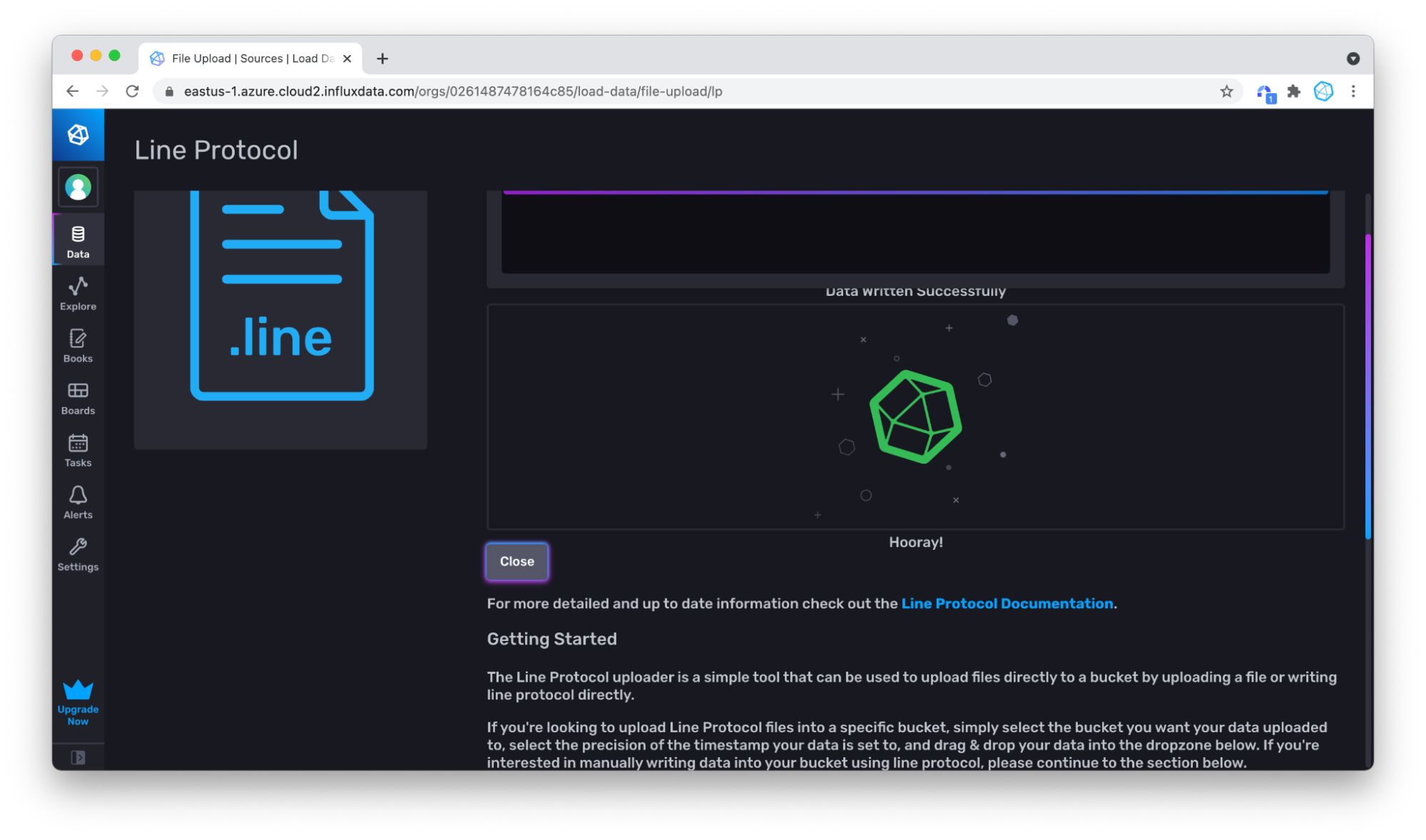 write line protocol